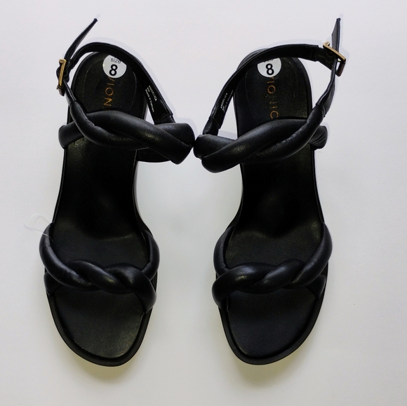 Vionic Shoes - Vionic Angelica Kitten Heels Size 8 M, Brand New No Box Black Leather